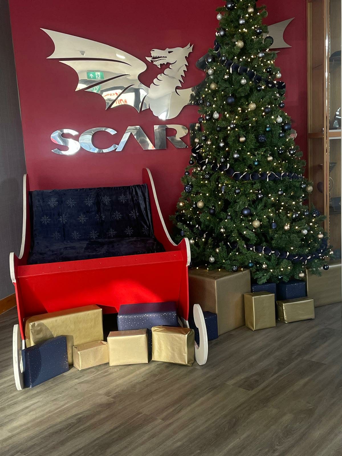 Parc y Scarlets Stadium - styled by Simply Elegant Hire
