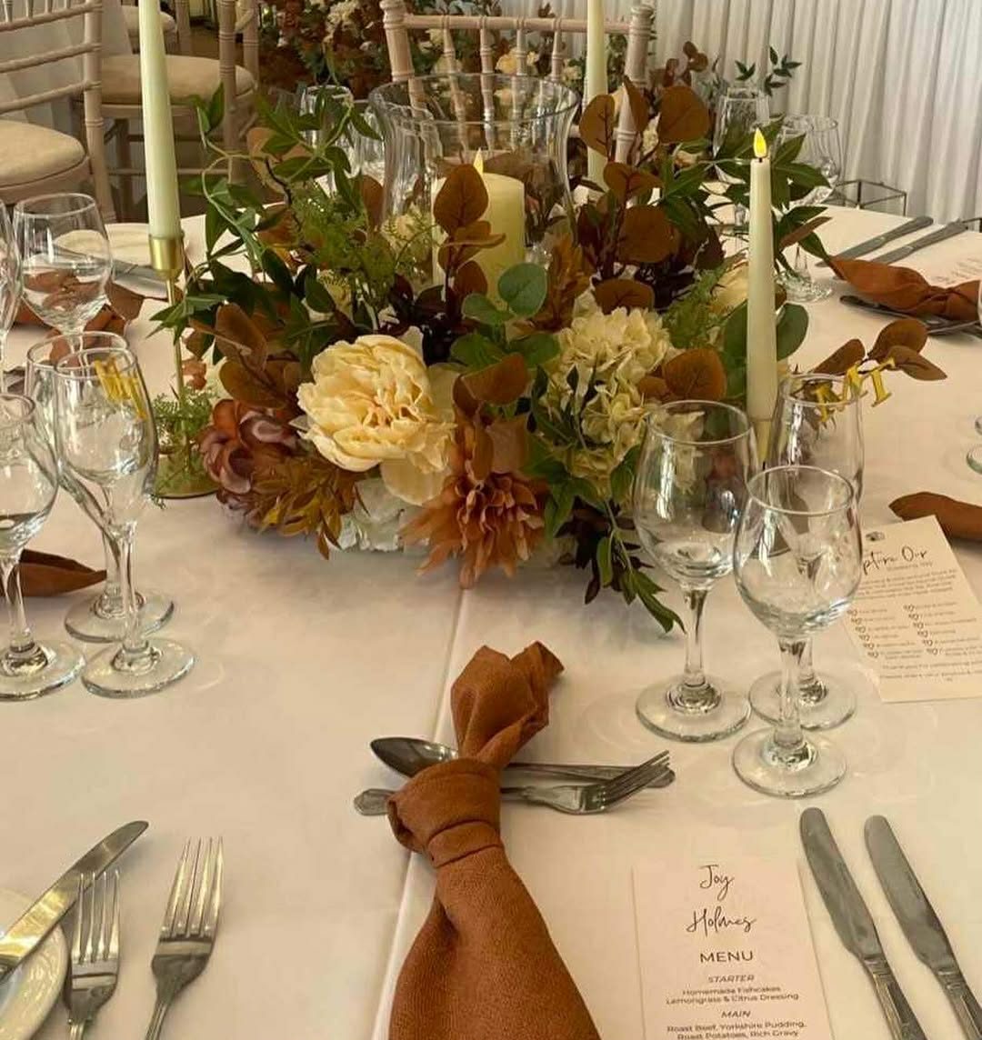 King Arthur Hotel - wedding styling by Simply Elegant Hire