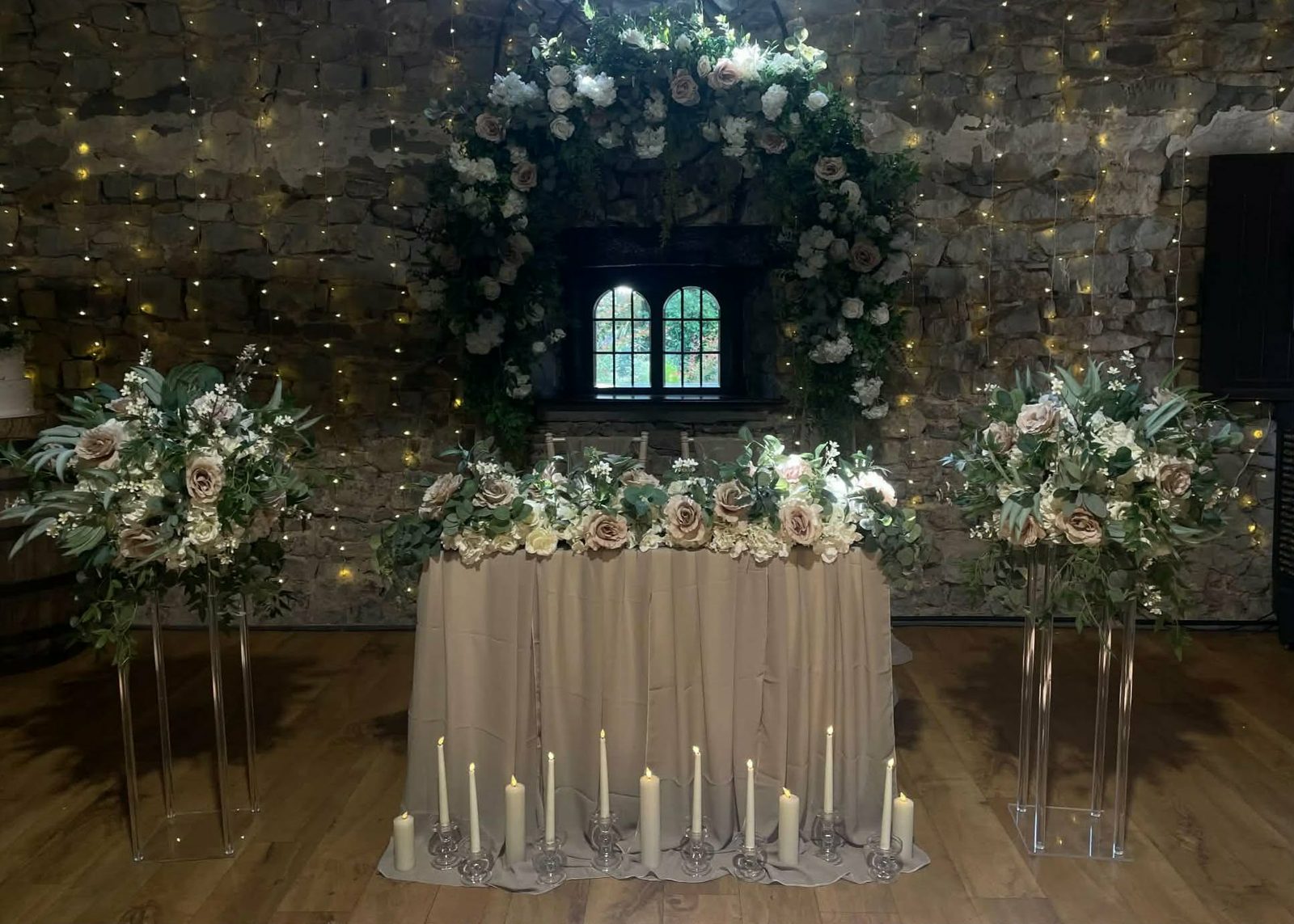 Pencoed House - wedding styling by Simply Elegant Hire