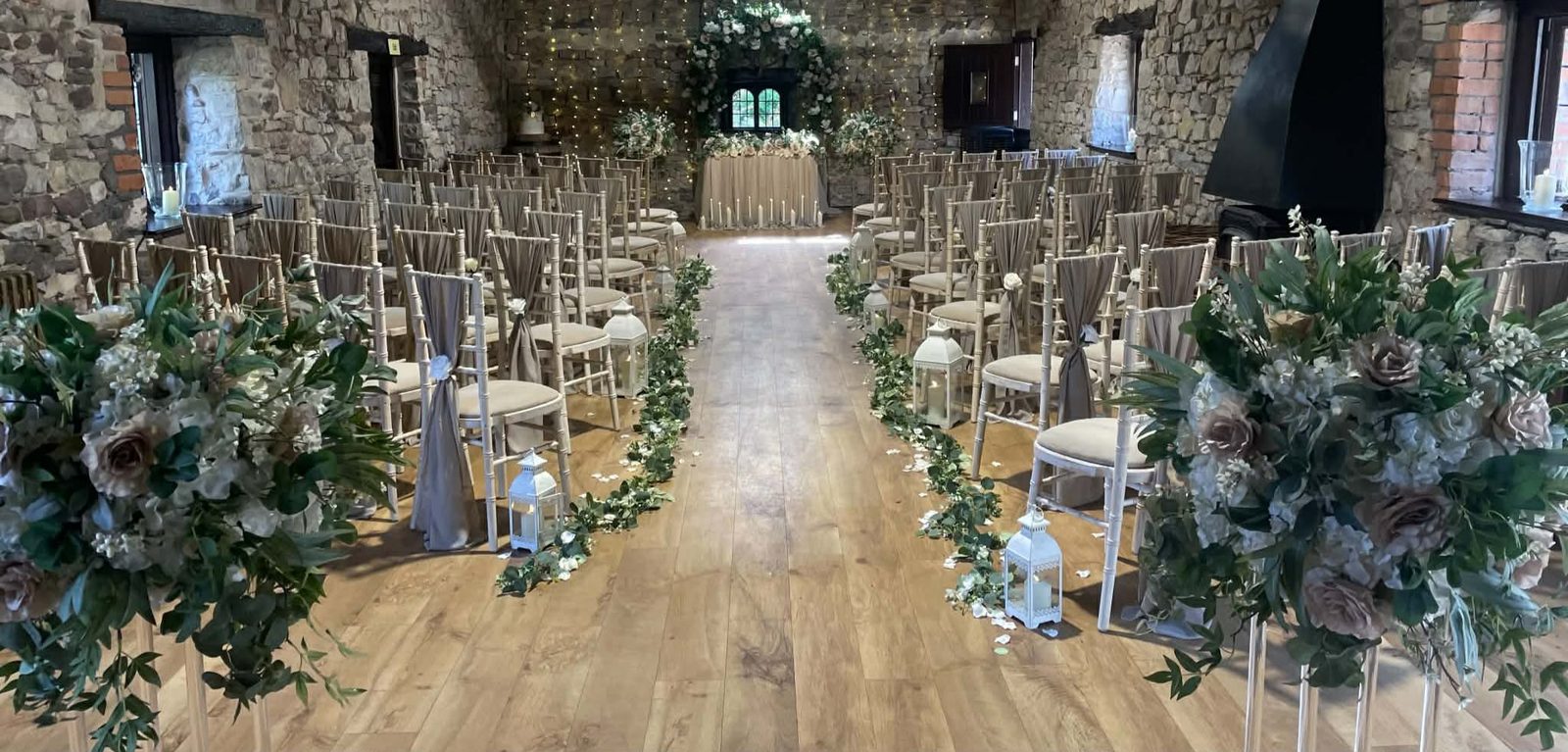 Pencoed House - wedding styling by Simply Elegant Hire