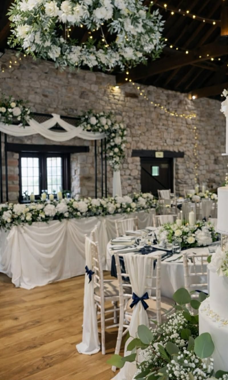 Pencoed House - wedding styling by Simply Elegant Hire